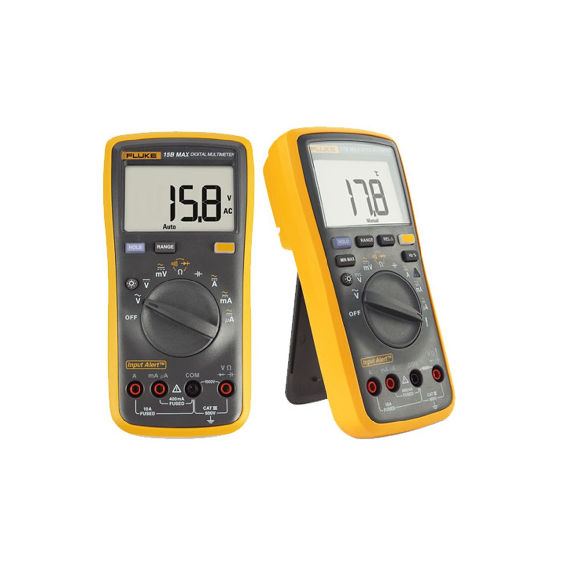 FLUKE 15B MAX KIT  정품 15B 멀티미터, 테스터기 (4MM & 1MM)