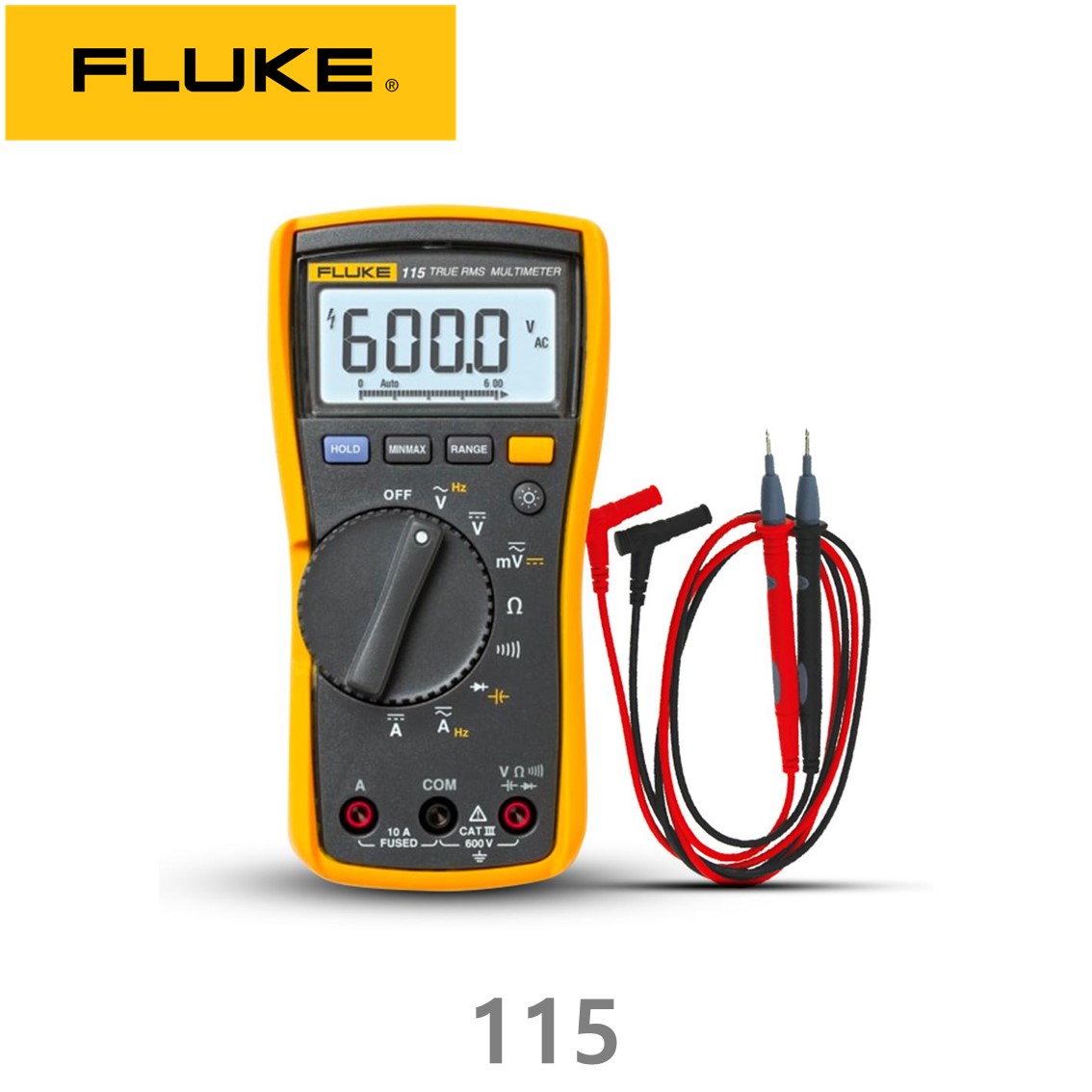 [ FLUKE 115 ] 디지탈 멀티미터, 디지탈 테스터, True-RMS DMM 정품 플루크 115