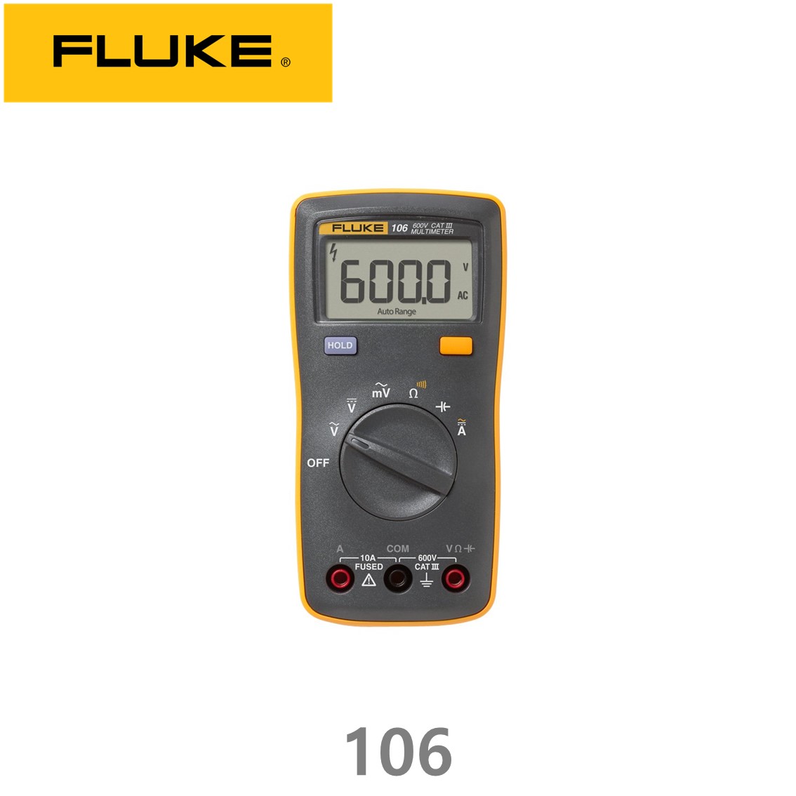 [ Fluke 106 ESP] 손바닥 포켓 테스터기, 멀티테스터기, 디지털 멀티미터 플루크 106 ( 전류측정 )