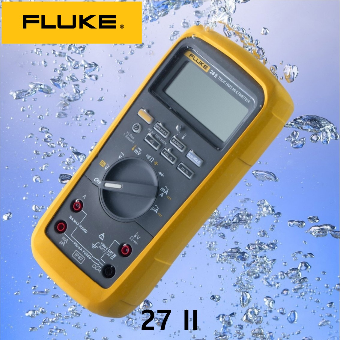 FLUKE 27II  정품 디지털 멀티미터 27II, 27 II  플루크272