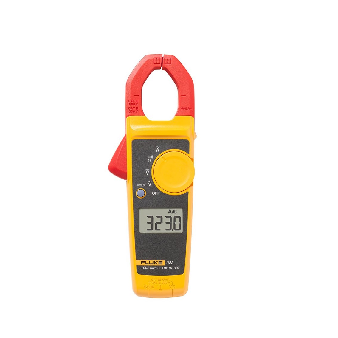 FLUKE 323  클램프미터 400A AC 전류, 600V AC 및 DC 전압