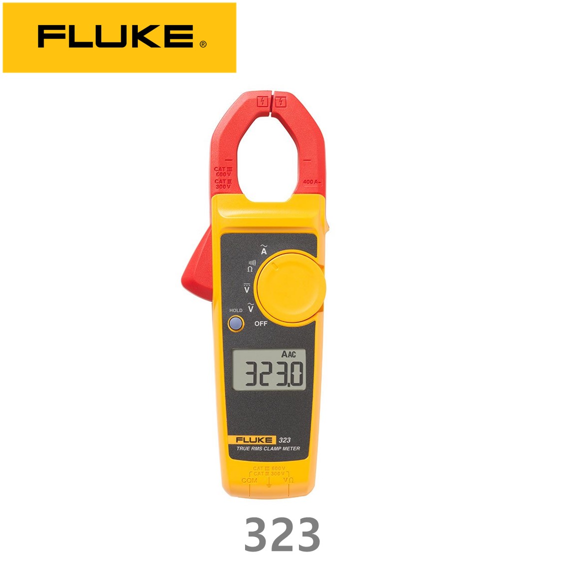[ FLUKE 323 ] 플루크 클램프미터 400A AC 전류, 600V AC 및 DC 전압