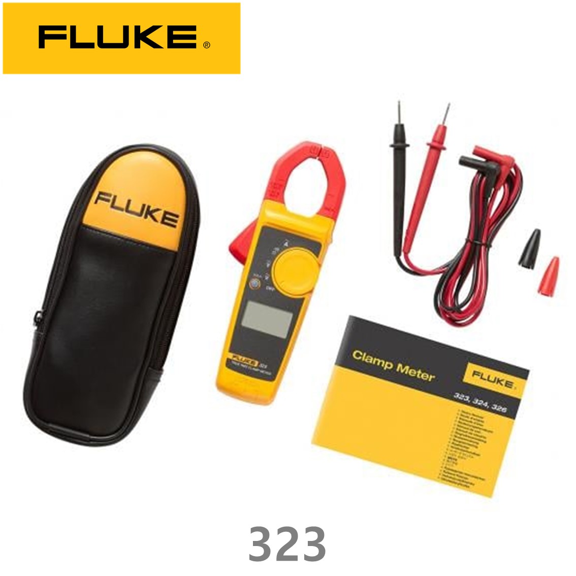 [ FLUKE 323 ] 플루크 클램프미터 400A AC 전류, 600V AC 및 DC 전압