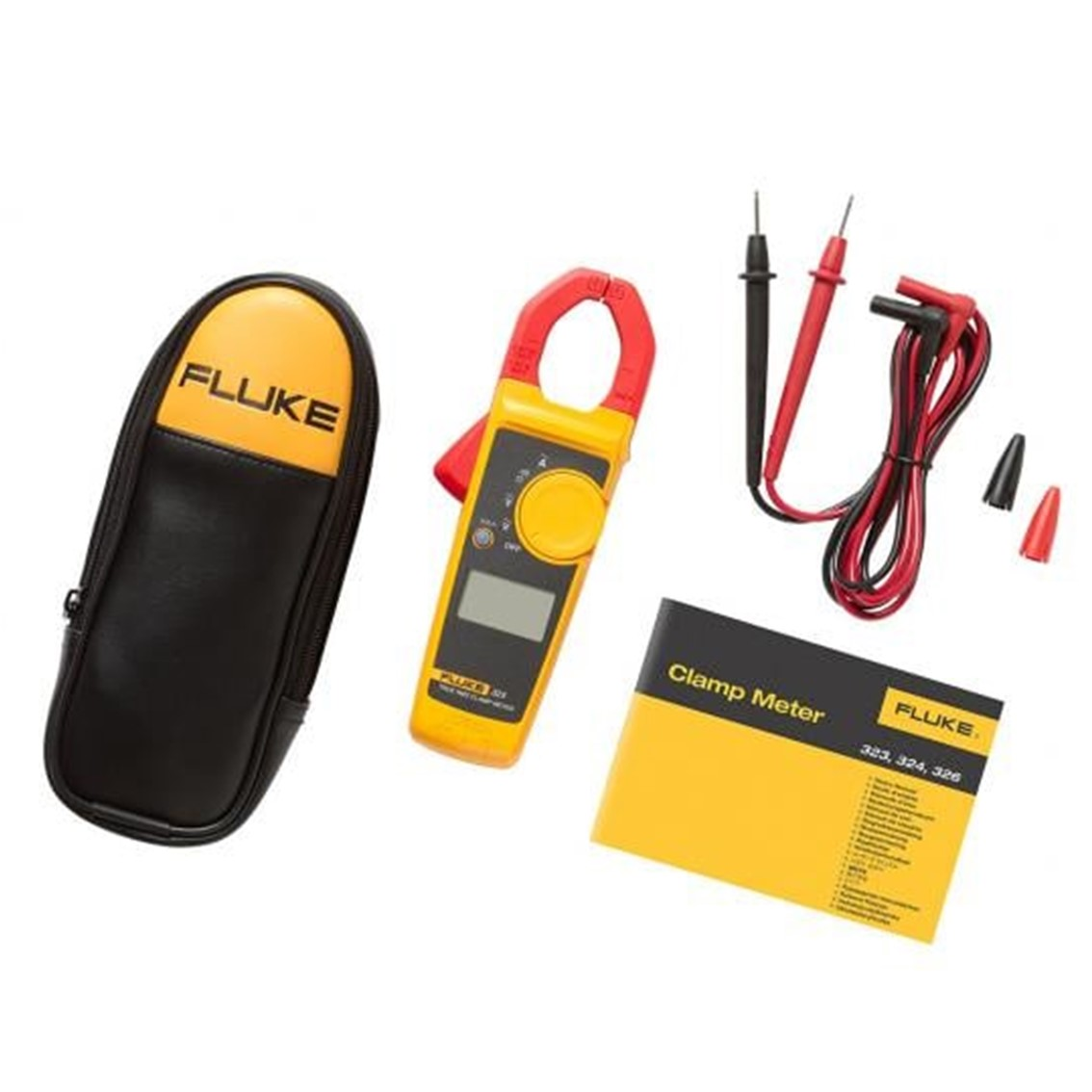 FLUKE 323  클램프미터 400A AC 전류, 600V AC 및 DC 전압