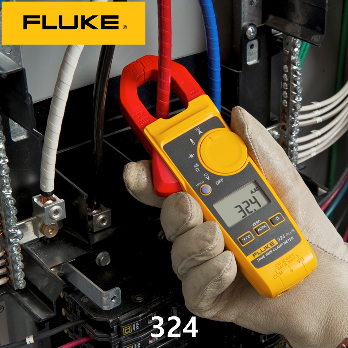 [ FLUKE 324 ] 플루크 클램프미터 400A AC,600V AC 및 DC 전압