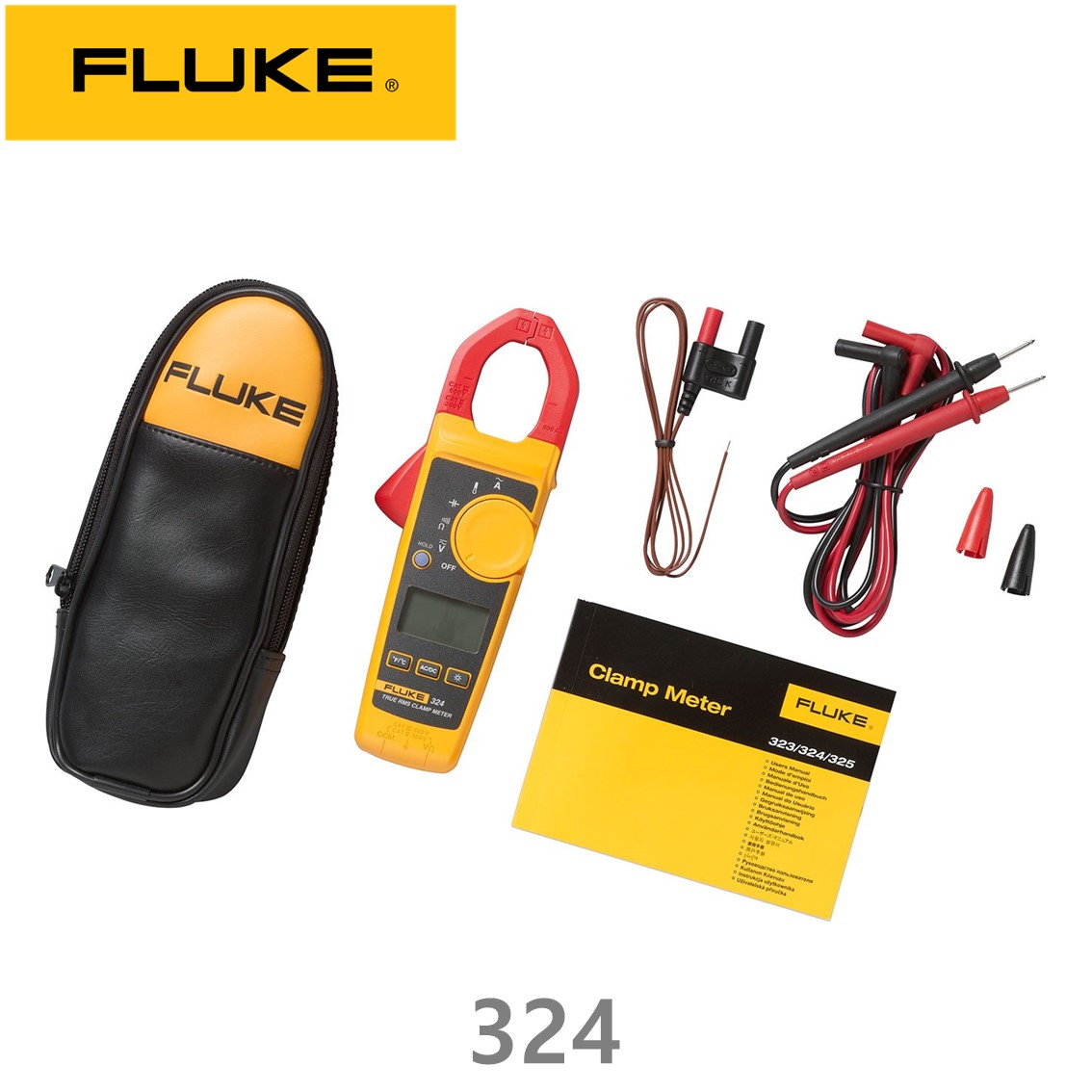 [ FLUKE 324 ] 플루크 클램프미터 400A AC,600V AC 및 DC 전압