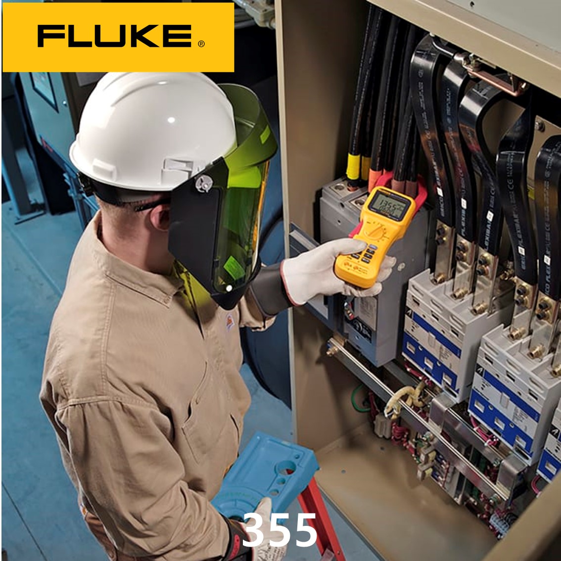 [ FLUKE 355 ] 플루크 클램프미터 2,000A AC,DC 실제 RMS, 1,400A 및 2,000A DC