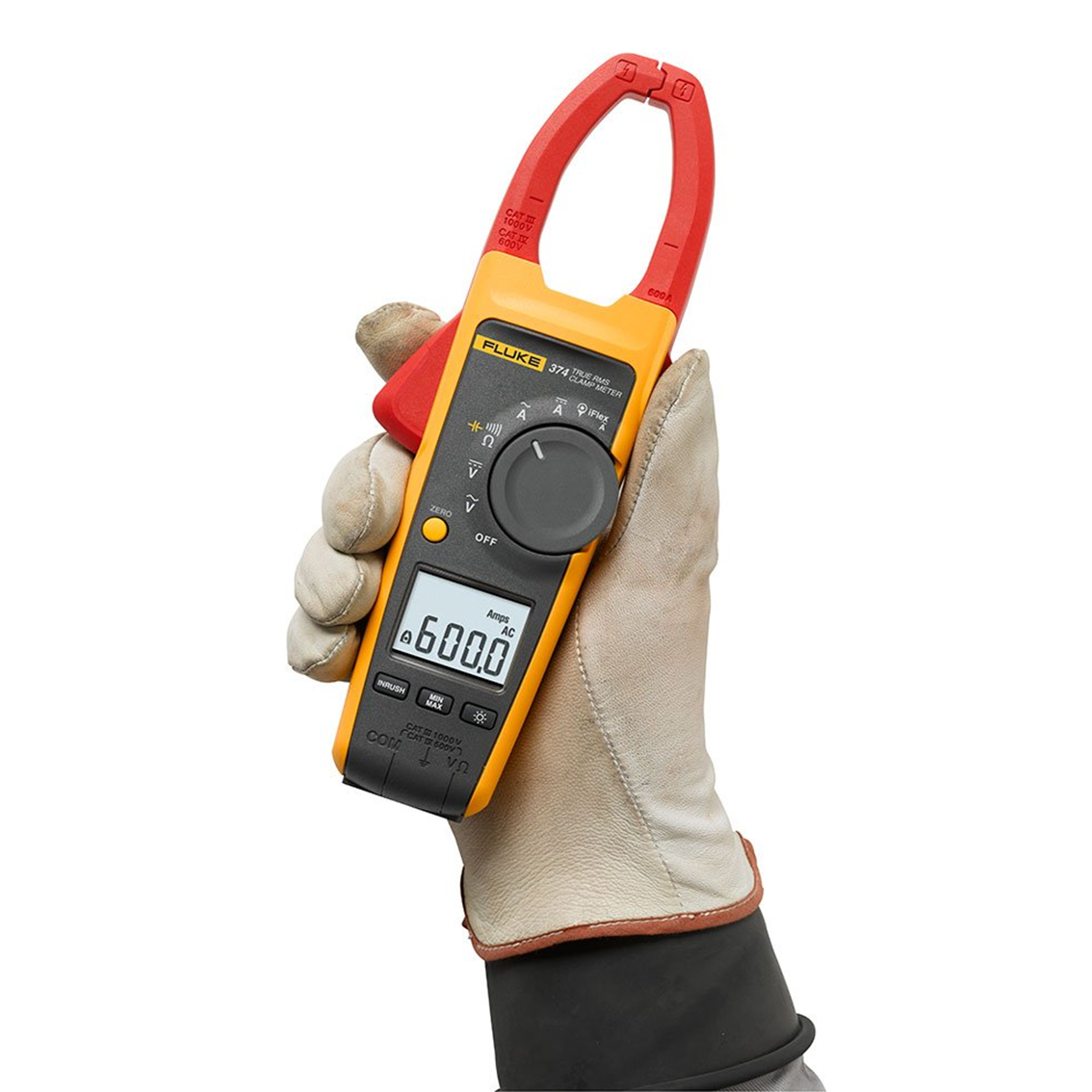 FLUKE 374 FC  클램프미터  600A AC/DC 클램프미터