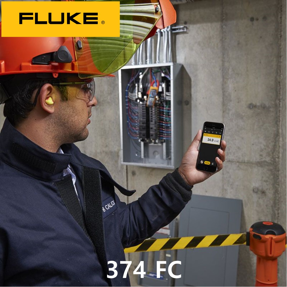 [ FLUKE 374 FC ] 플루크 클램프미터  600A AC/DC 클램프메타, AC/DC 전압측정