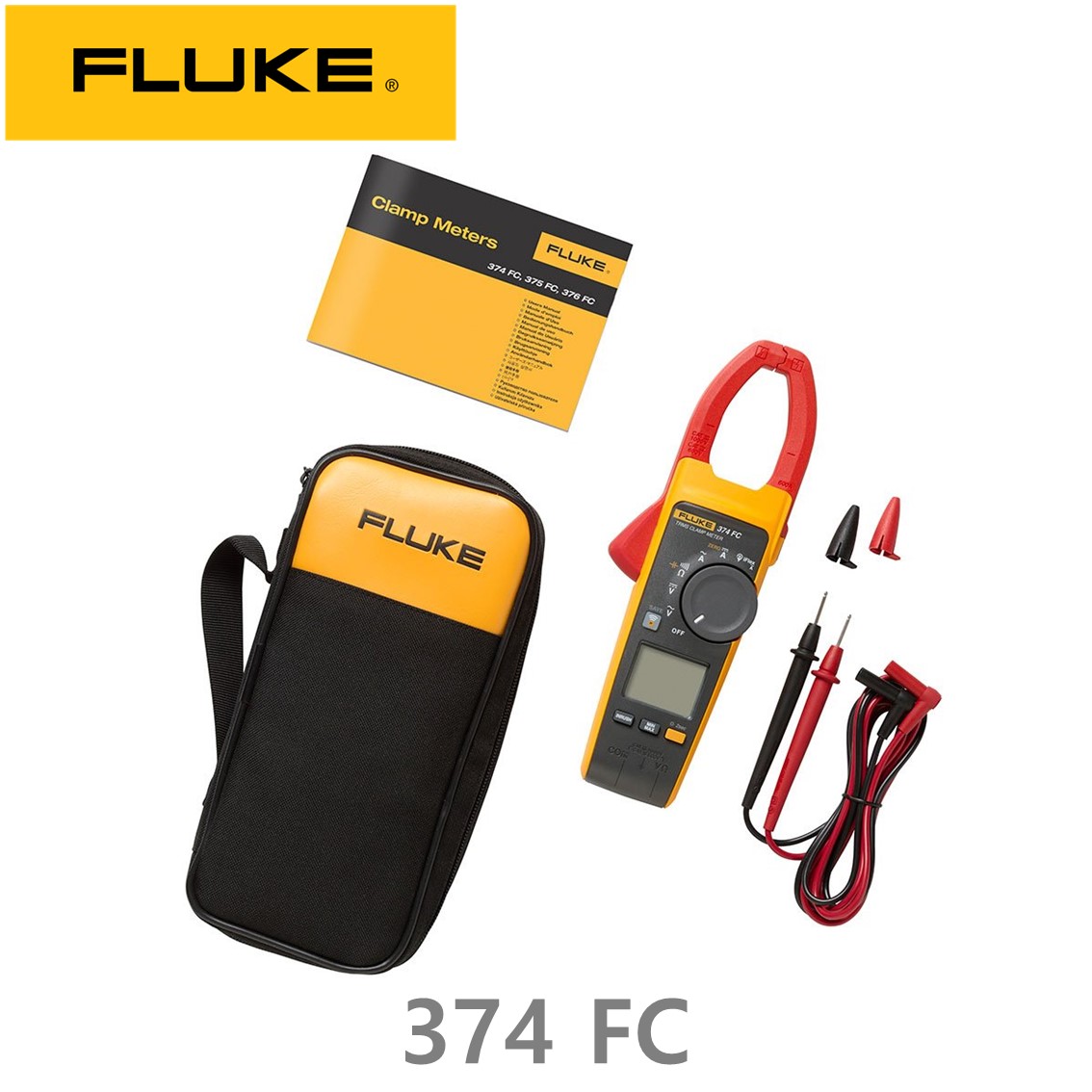 [ FLUKE 374 FC ] 플루크 클램프미터  600A AC/DC 클램프메타, AC/DC 전압측정