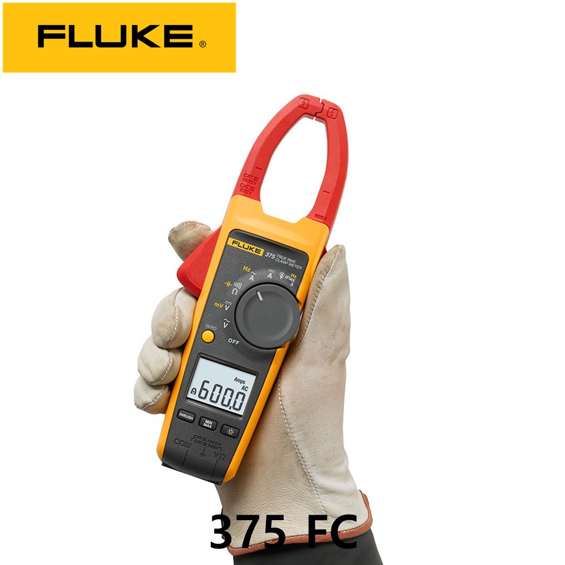 [ FLUKE 375 FC ] 플루크 클램프미터  600A AC/DC 클램프메타, AC/DC 전압측정, 주파수 측정