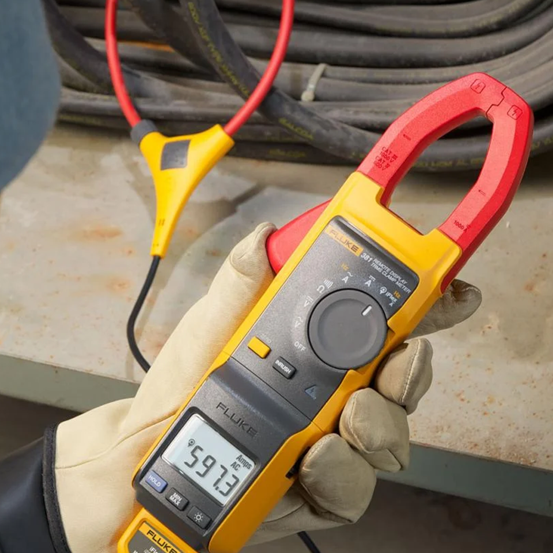 FLUKE 381  클램프미터1000A AC/DC 클램프미터
