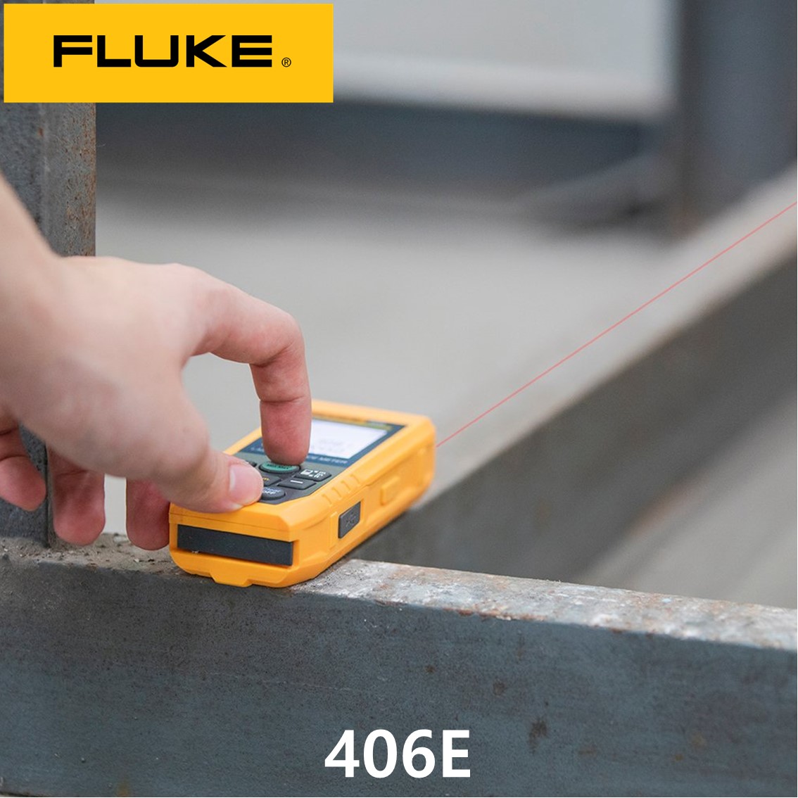 [ FLUKE 406E ] 정품 플루크 레이저거리측정기,레이저줄자 60M