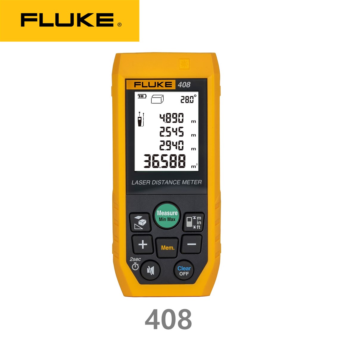 [ FLUKE 408 ] 정품 플루크 레이저거리측정기,레이저줄자 80M