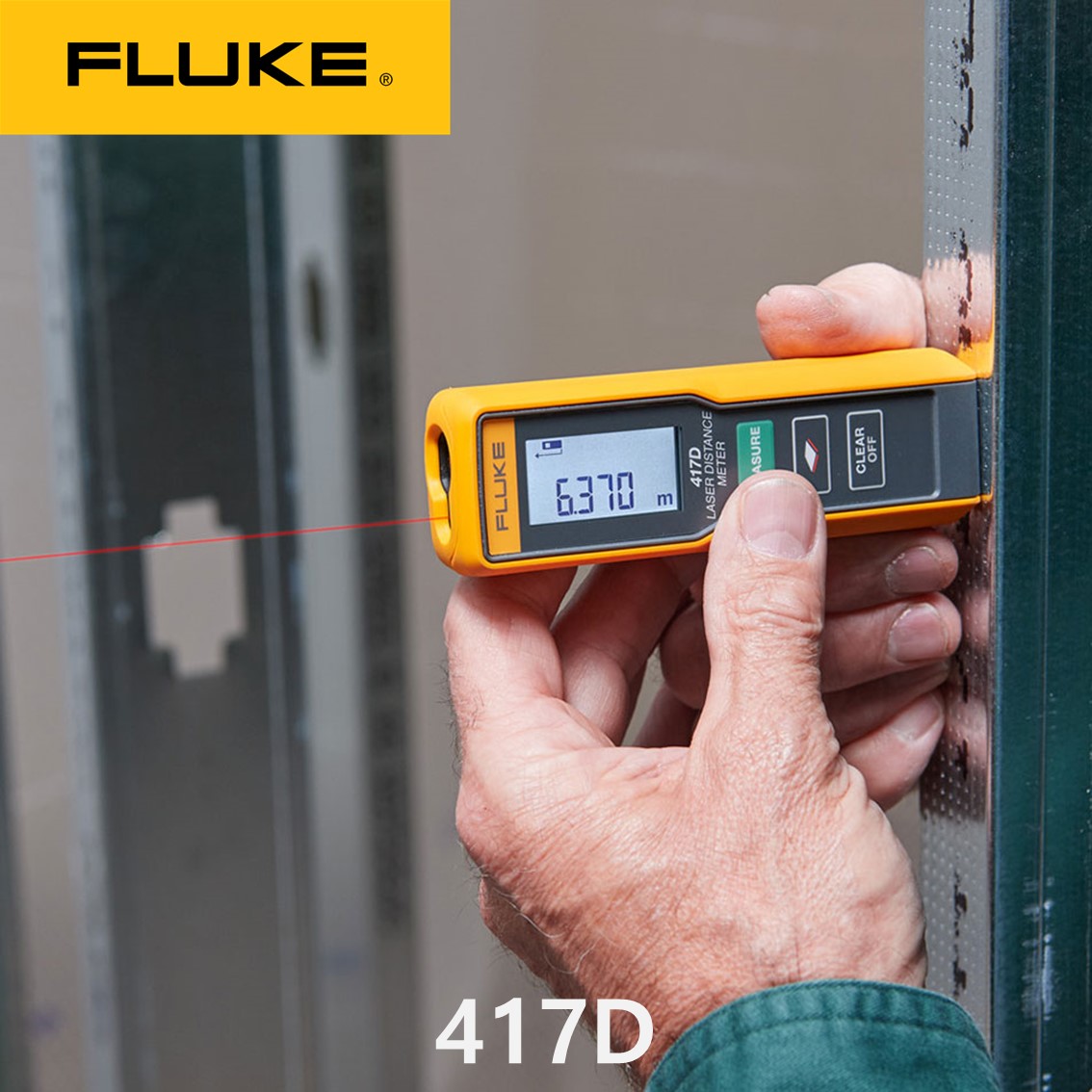 FLUKE 417D  정품 레이저거리측정기,레이저줄자 40M