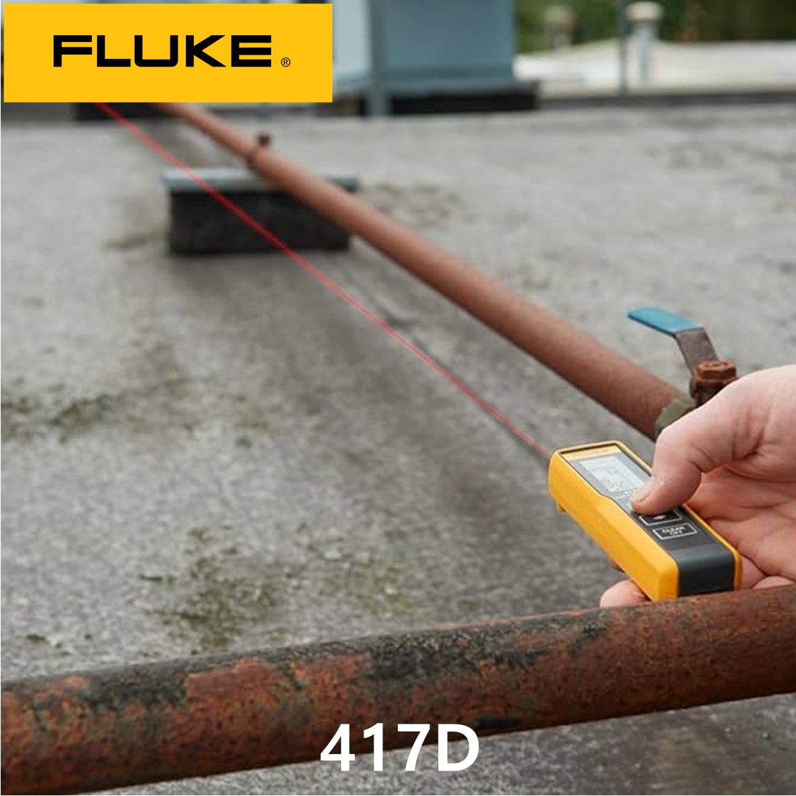 FLUKE 417D  정품 레이저거리측정기,레이저줄자 40M