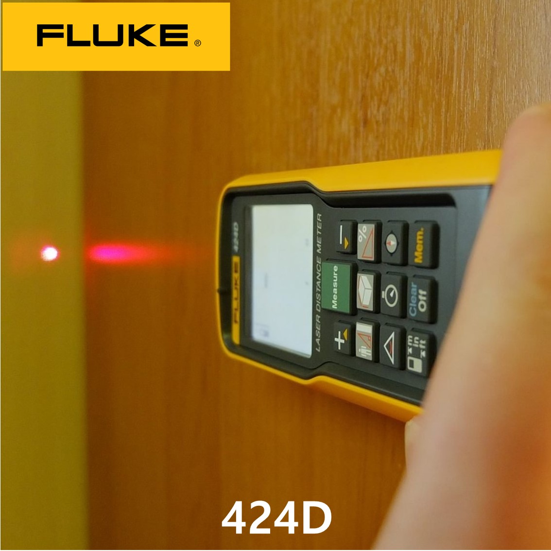 FLUKE 424D 정품 레이저거리측정기, 레이저줄자 100M