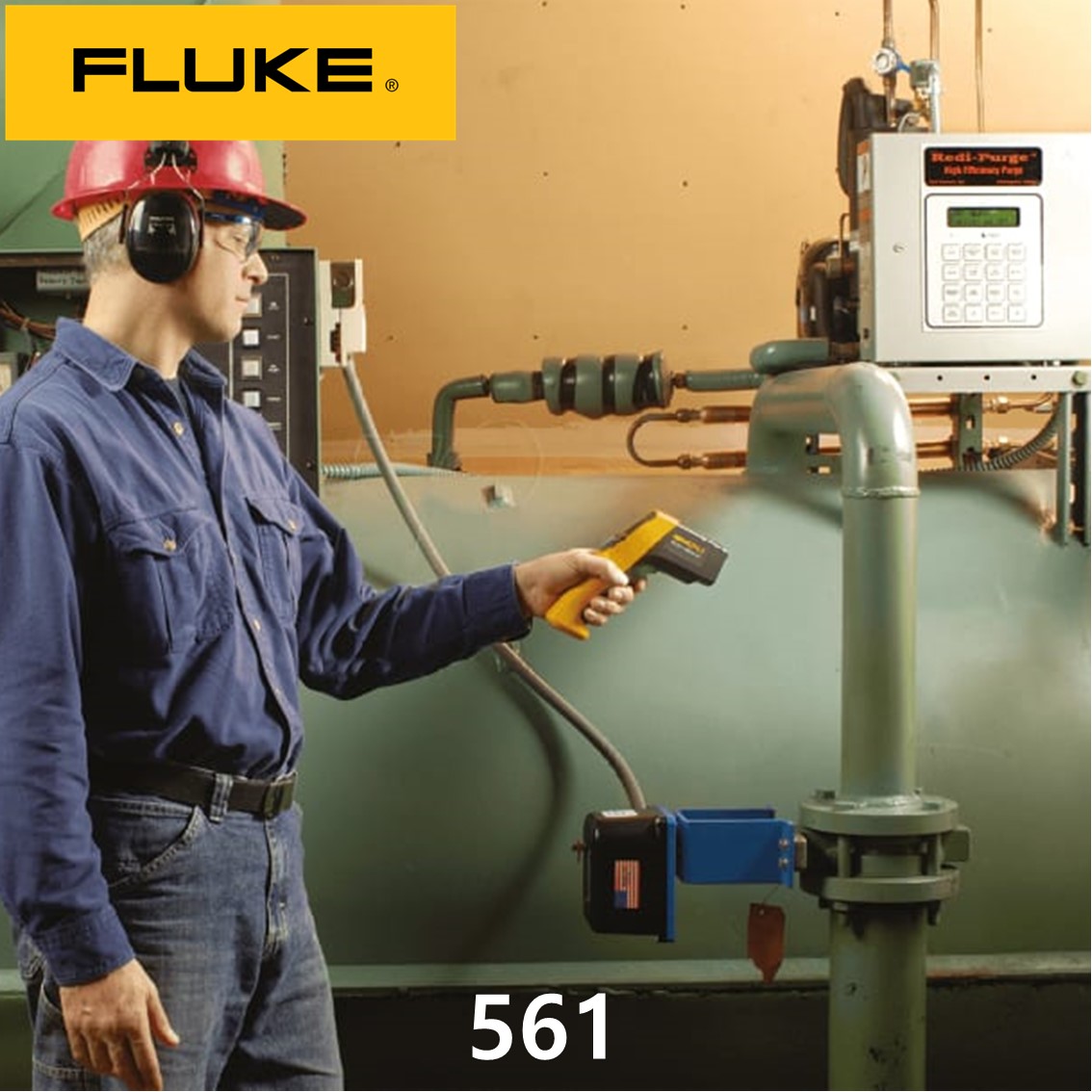 FLUKE 561  적외선 온도계, 온도미터, 비접촉온도계 (-40~535)