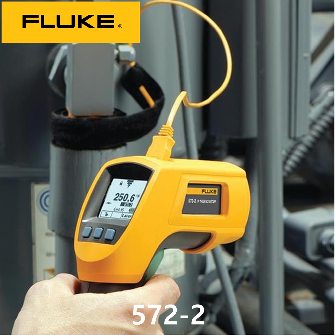 [ FLUKE 572-2 ] 플루크 고온 적외선 온도계, 온도미터, 비접촉온도계( -30°C~900°C)