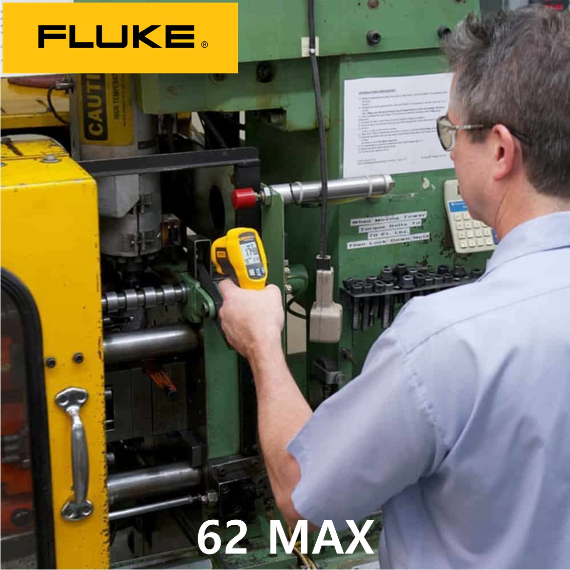 [ FLUKE 62 MAX ] 플루크 적외선 온도계, 온도미터, 비접촉온도계 (-30℃~500℃)