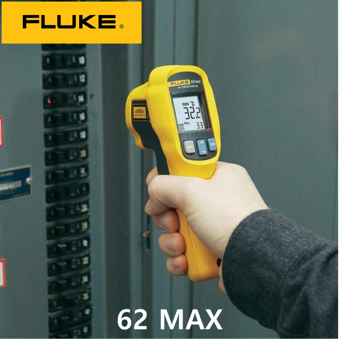 [ FLUKE 62 MAX ] 플루크 적외선 온도계, 온도미터, 비접촉온도계 (-30℃~500℃)