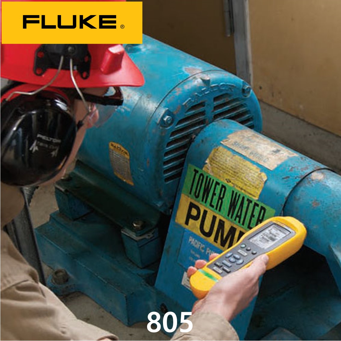 FLUKE 805 ﻿모터제품 수명연장 산업용 진동측정기진동분석계, 플루크805