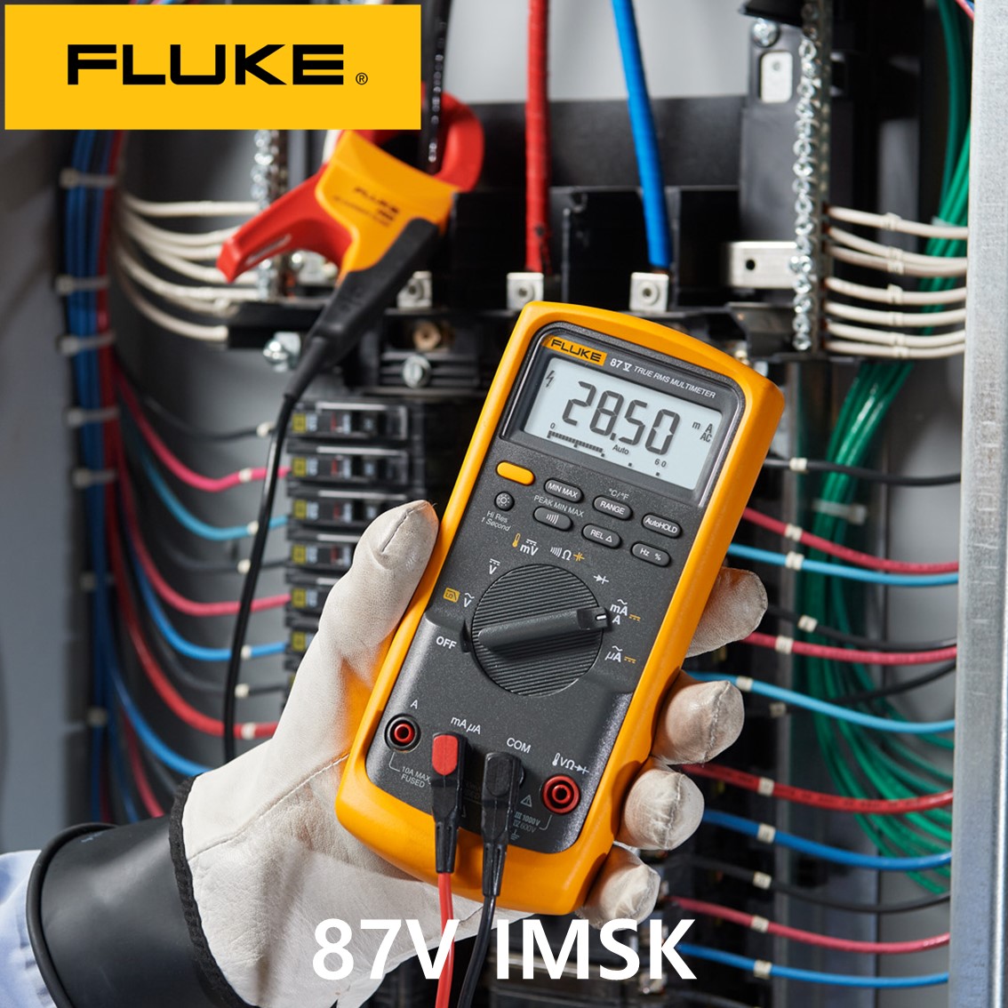 [ FLUKE 87V IMSK ] 정품 플루크 디지털 멀티미터, 멀티메타, 디지털테스터 87-5 IMSK( AC400A 전류센서 )