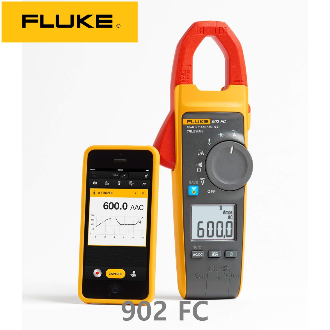 FLUKE 902FC  정품 클램프미터 AC 600A 클램프미터