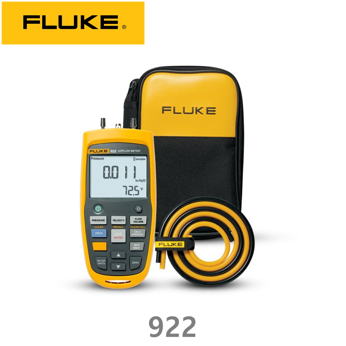 FLUKE 922 HVAC용 공기흐름측정기,공기유량계, 차압,풍량계,풍속계