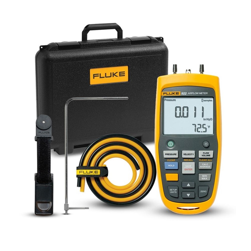 FLUKE 922 KIT HVAC용 공기흐름측정기,공기유량계, 차압,풍량계,풍속계 KIT