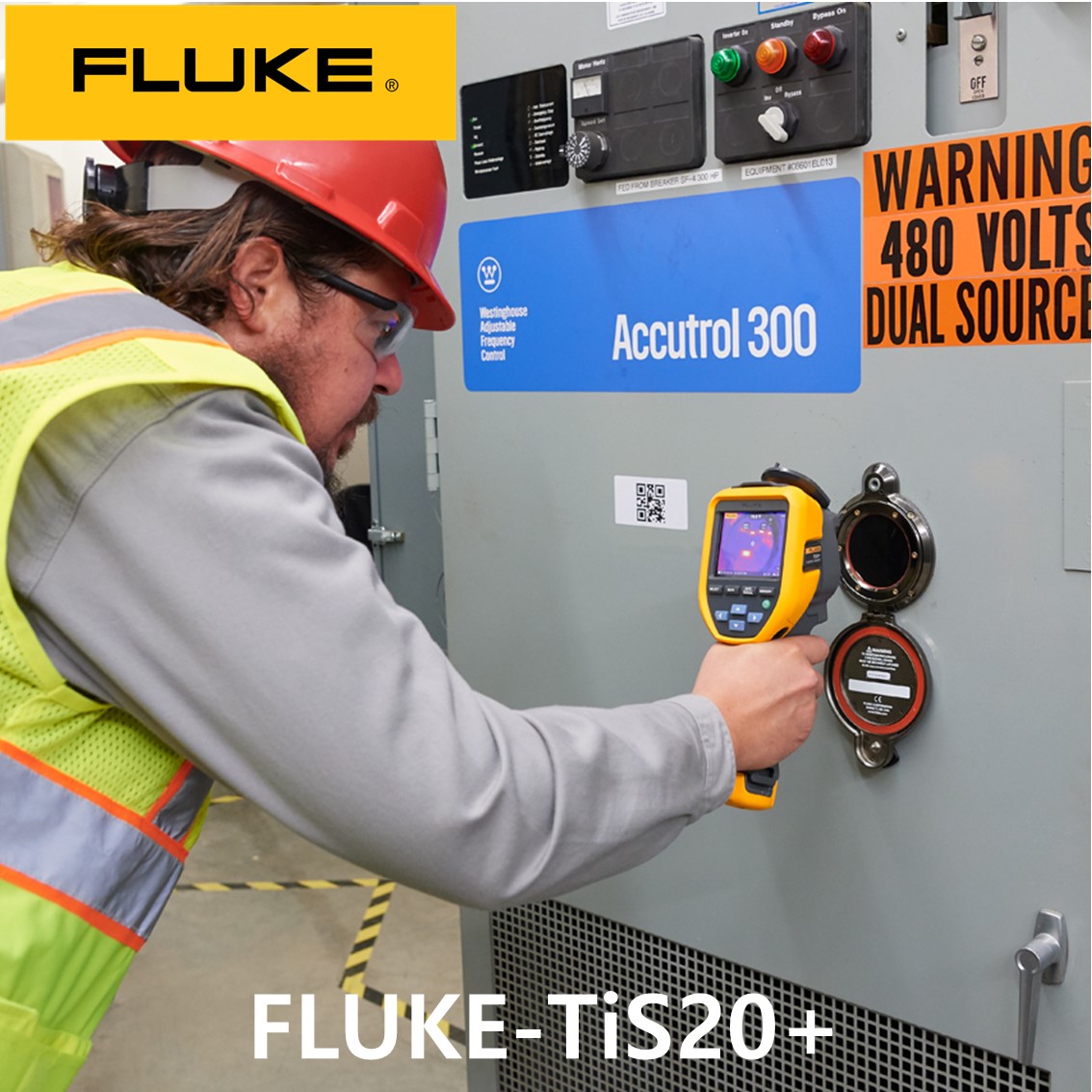 [ FLUKE TIS20+ 9Hz ] 플루크 열화상카메라 ( 해상도 120x90, -20~150℃ )