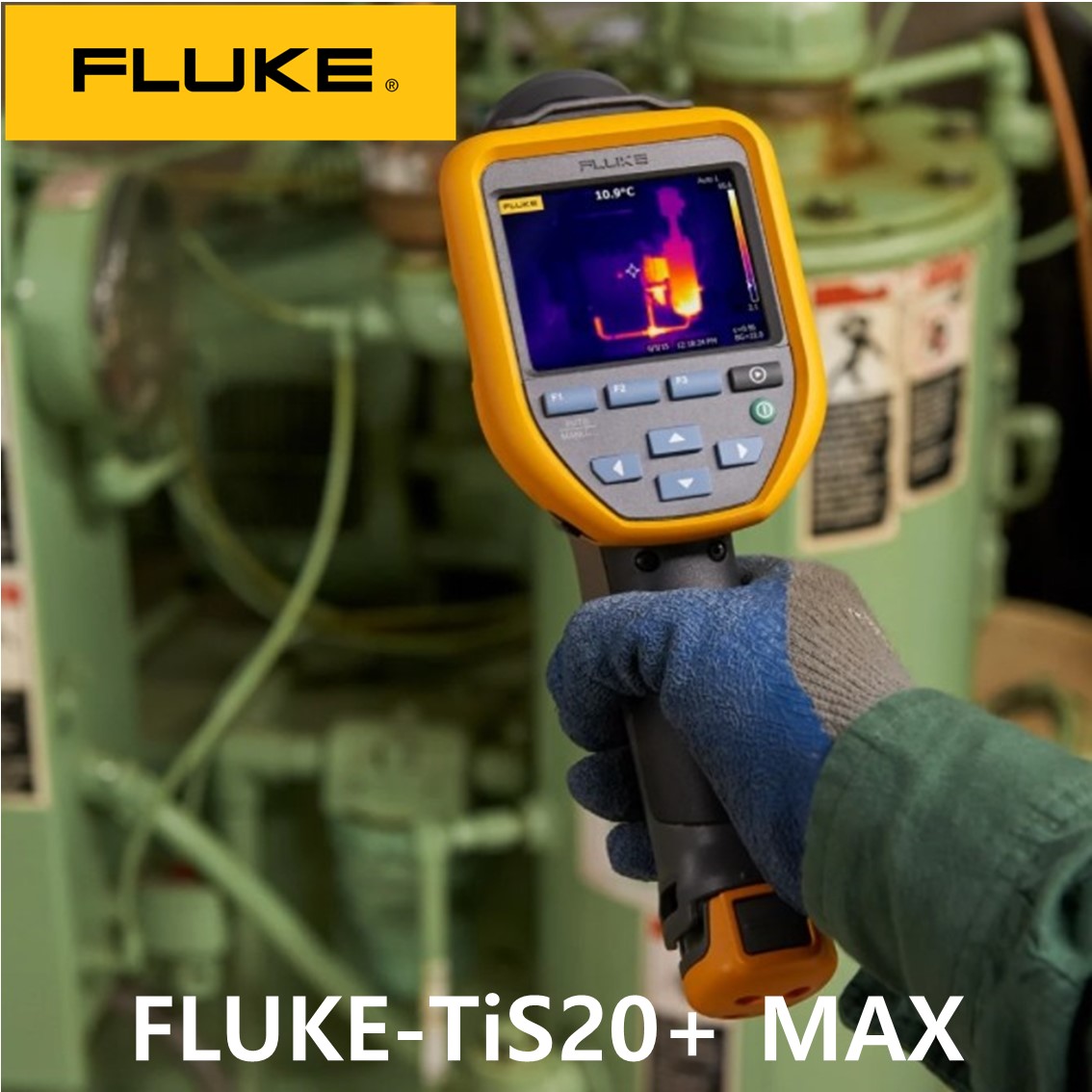 FLUKE TIS20+ MAX 9Hz 열화상카메라 ( 해상도 120x90, -20~400 )