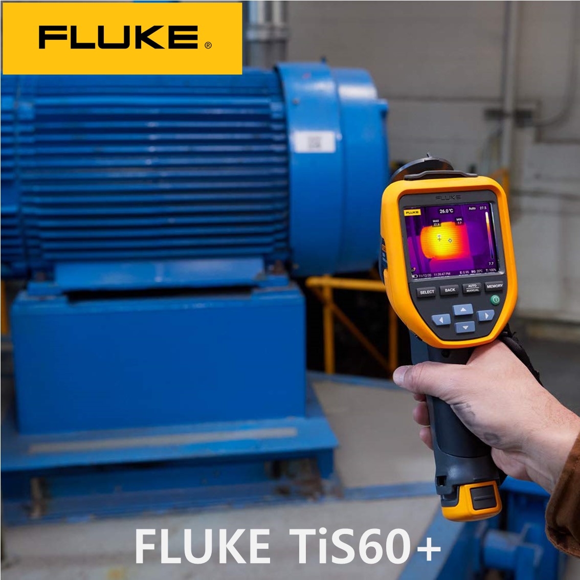 [ FLUKE TIS60+ 30Hz ] [ FLUKE TIS60+ ] 플루크 열화상카메라 ( 해상도 320x240, -20~400℃ )