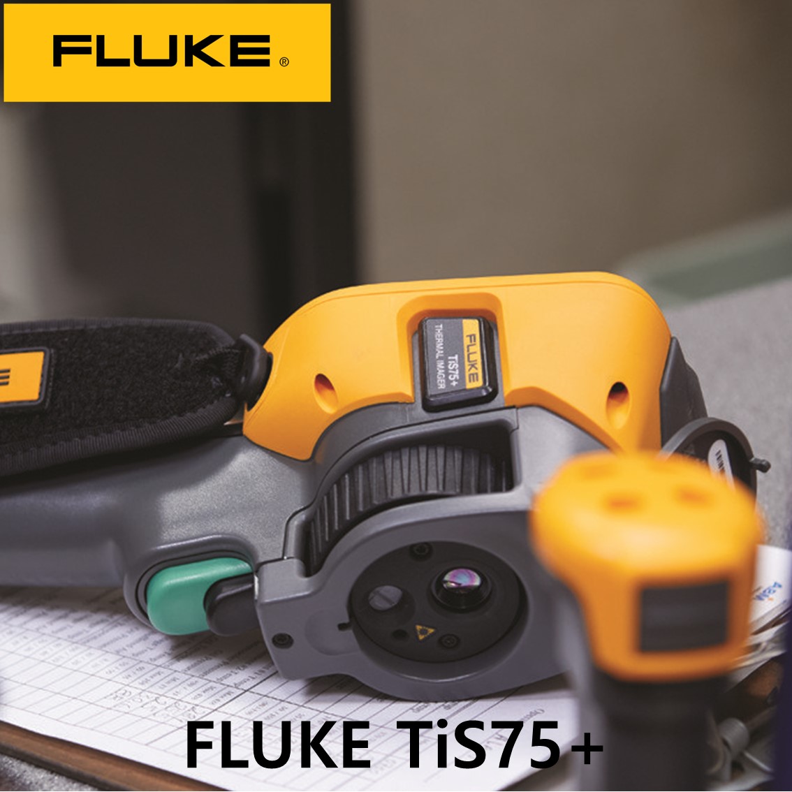 FLUKE TIS75+ 27HZ  열화상카메라 해상도 384x288, -20~550, 터치스크린, 동영상녹화