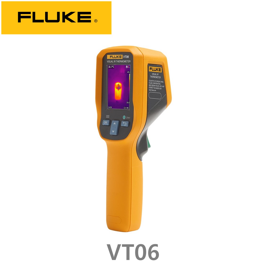 [ FLUKE VT06 ] 플루크 열화상카메라, 적외선 온도계 ( 해상도 120X90, -20~400℃ )