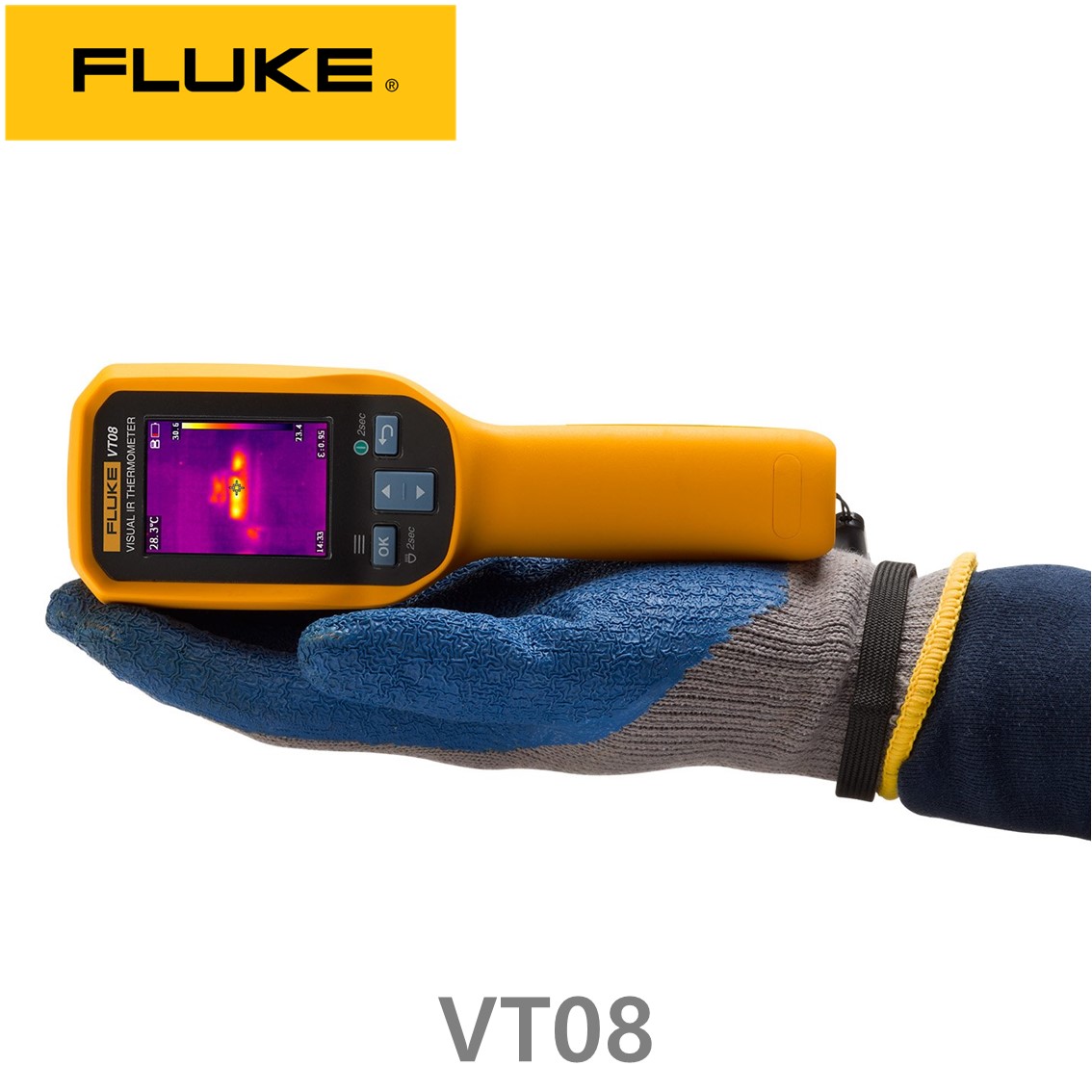 [ FLUKE VT08 ] 플루크 열화상카메라, 적외선 온도계 ( 해상도 120X90, -20~400℃ )