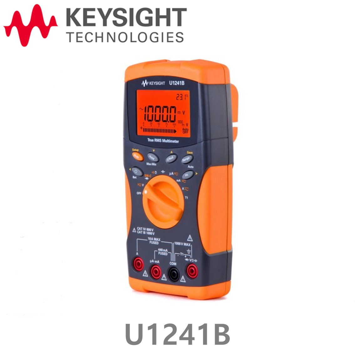 [ KEYSIGHT U1241B ] 4디지트 핸드형 디지털 멀티미터