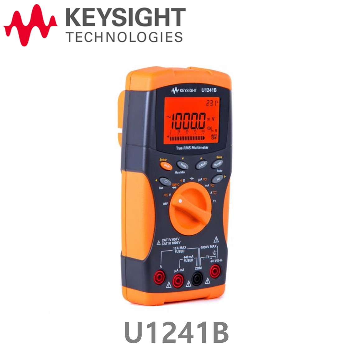 KEYSIGHT U1241B  4디지트 핸드형 디지털 멀티미터