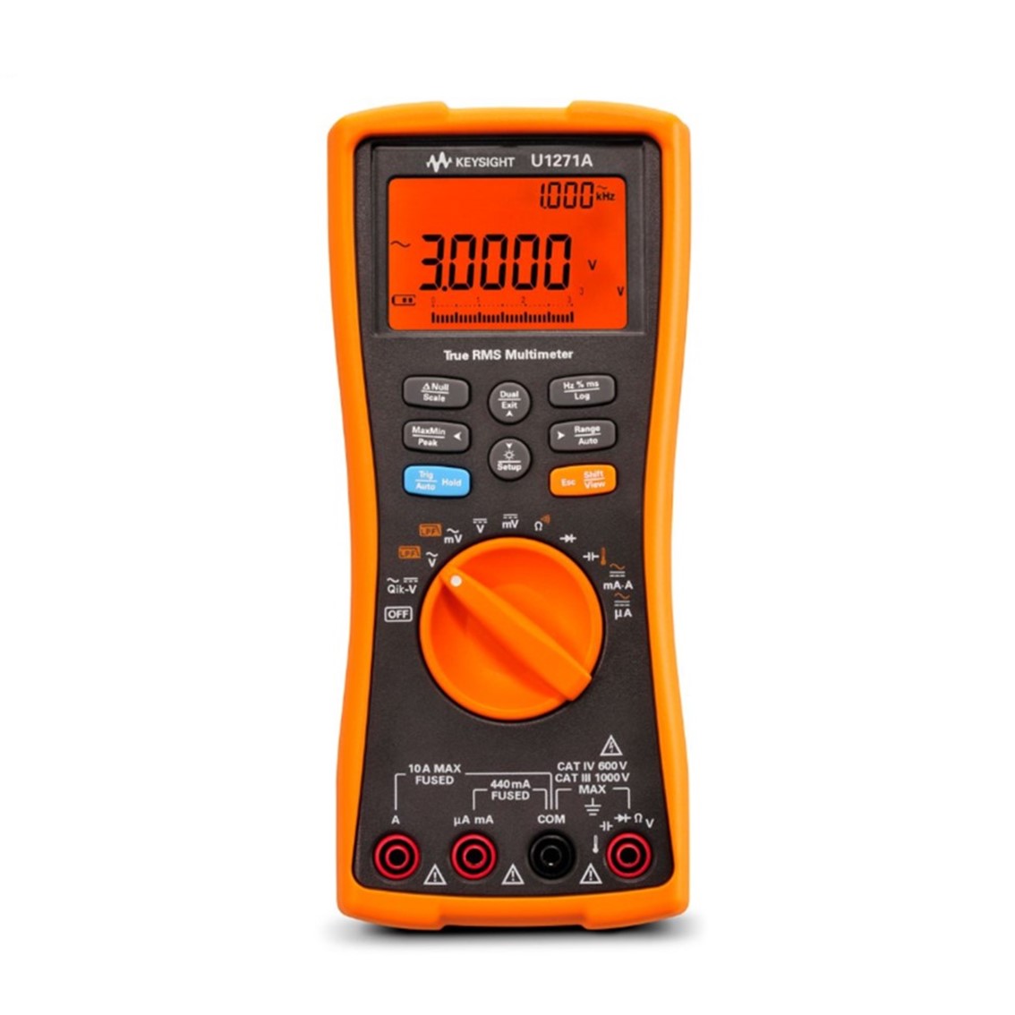 KEYSIGHT U1271A  4.5digit 휴대형 디지털 멀티미터 ( 방수, 방진 IP54 )
