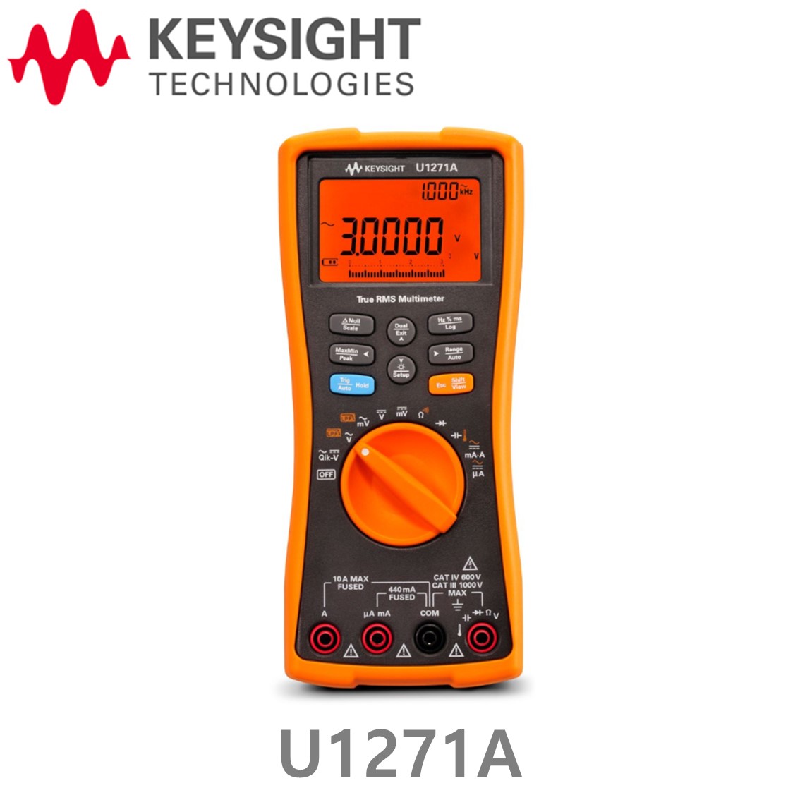 [ KEYSIGHT U1271A ] 키사이트 4.5digit 휴대형 디지털 멀티미터 ( 방수, 방진 IP54 )