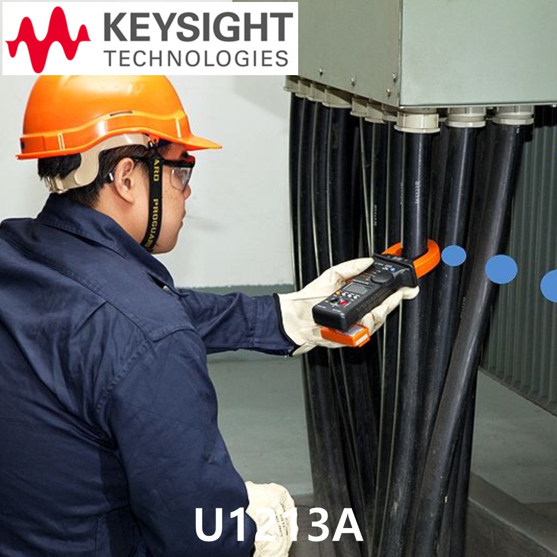 KEYSIGHT U1213A  AC/DC 1000A 핸드형 클램프미터, 3.5디지트