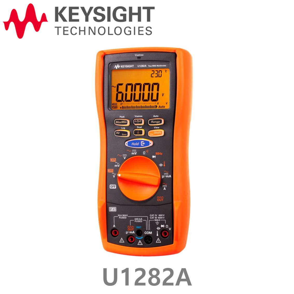 [ KEYSIGHT U1282A ] 키사이트 4½ Digit 휴대용 디지털 멀티미터 ( 방수,방진 IP67 )