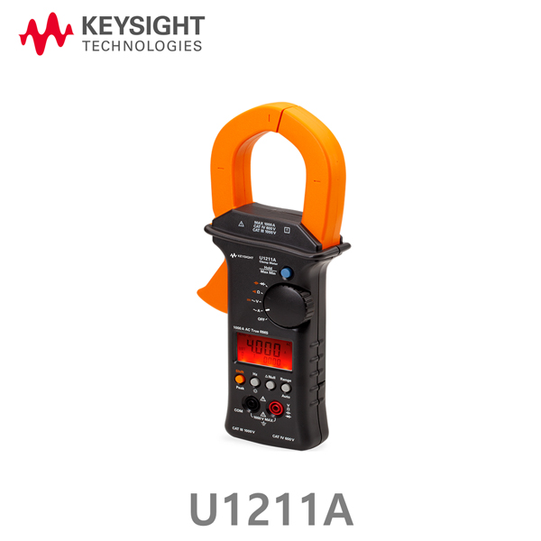 [ KEYSIGHT U1211A ] AC 1000A 핸드형 클램프 미터, 3.5디지트