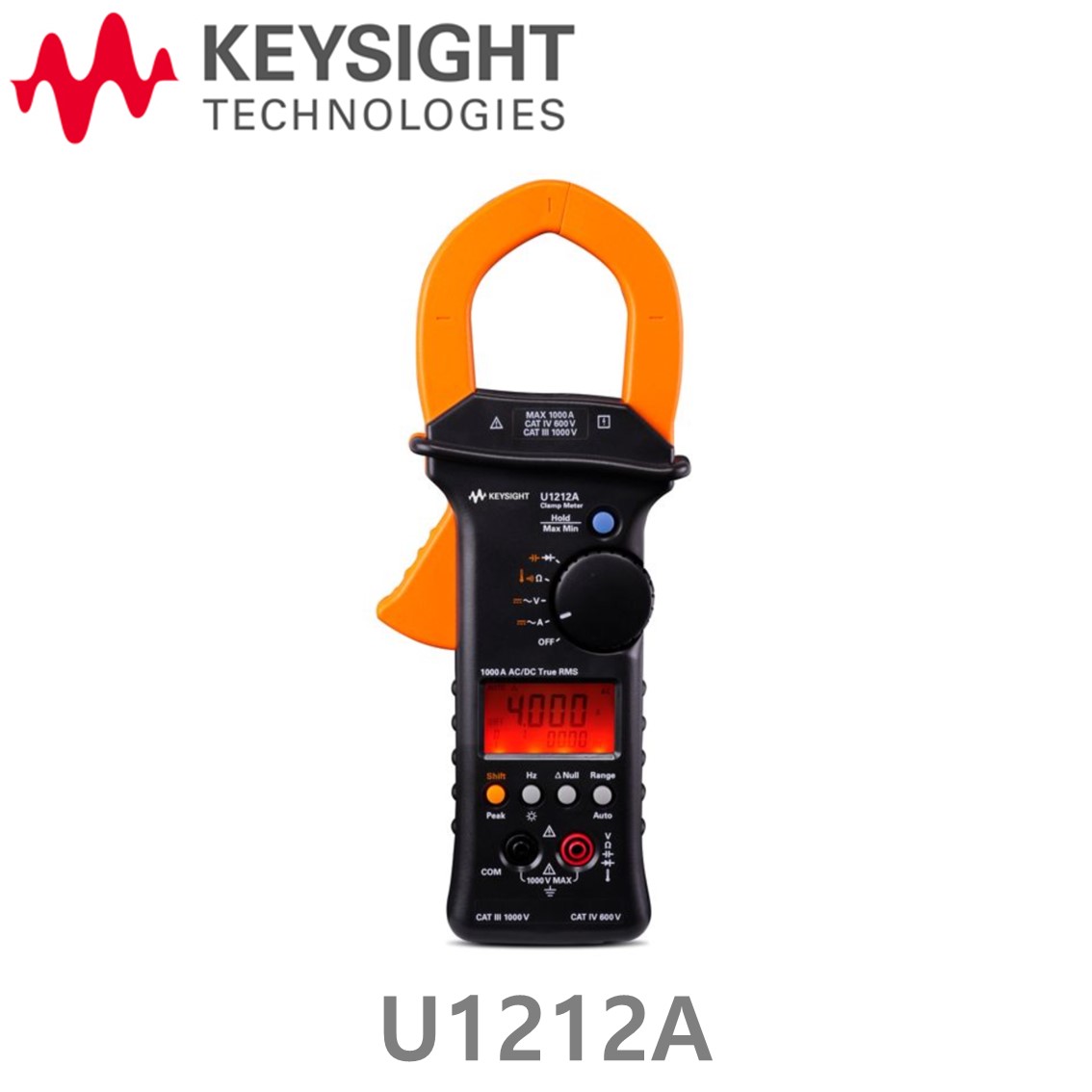 [ KEYSIGHT U1212A ] 키사이트 휴대용 클램프미터 AC/DC 1000A 3.5디지트