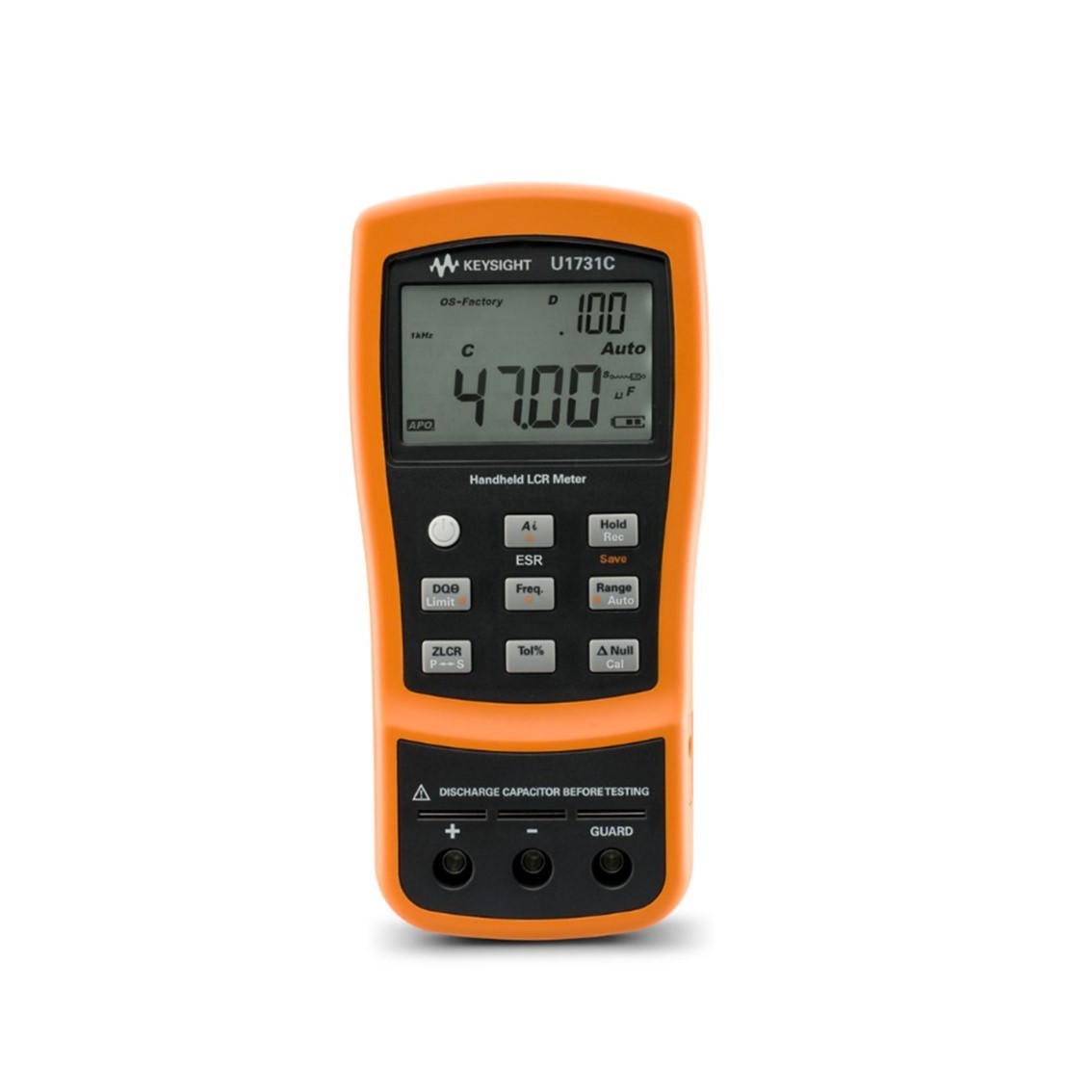 KEYSIGHT U1731C  휴대용 LCR미터,100Hz/120Hz/1kHz