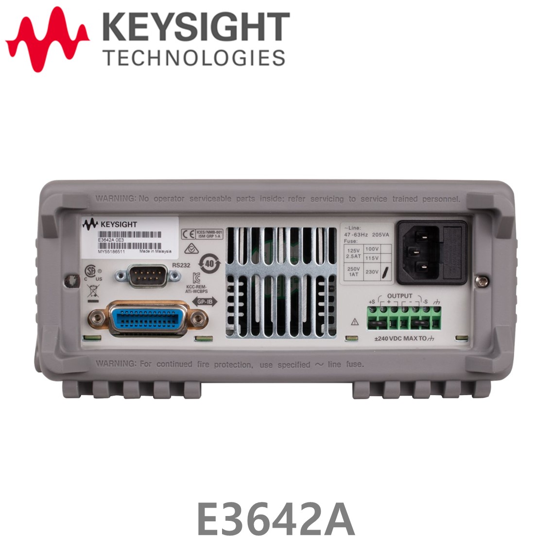 [ KEYSIGHT E3642A ] 키사이트 DC파워서플라이 50W 8V/5A or 20V/2.5A, DC전원공급기