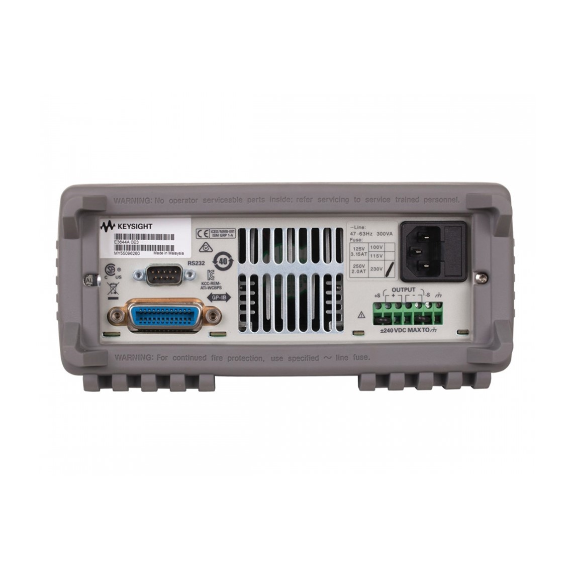 KEYSIGHT E3645A  DC파워서플라이 35V/2.2A/80W , 60V/1.3A DC전원공급기