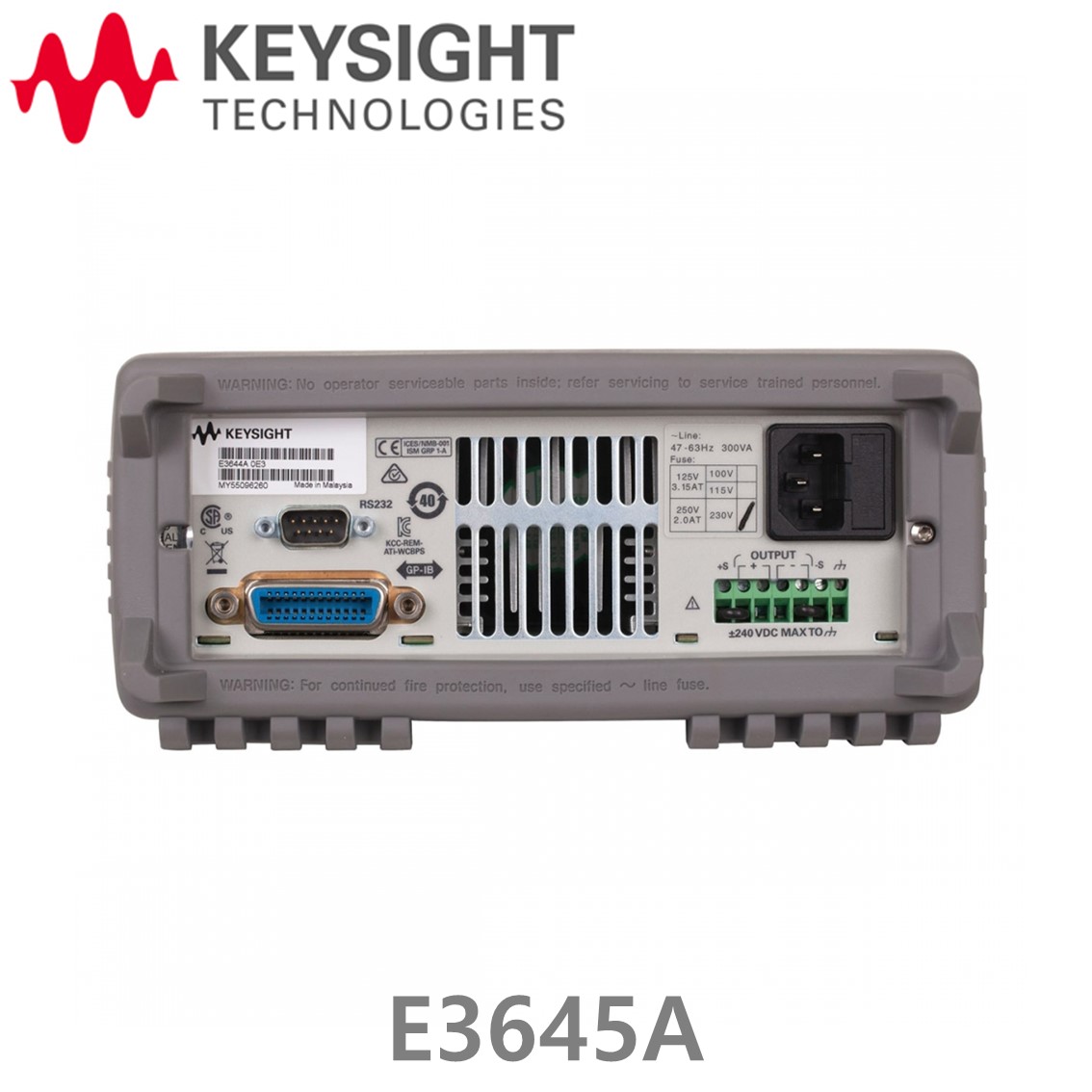[ KEYSIGHT E3645A ] 키사이트 DC파워서플라이 80W 35V/2.2A or 60V/1.3A, DC전원공급기