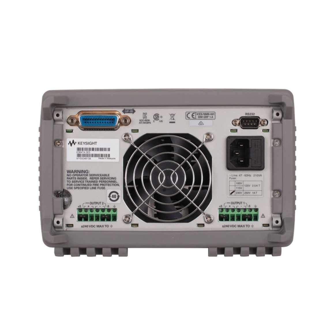 KEYSIGHT E3647A  DC파워서플라이 60W 35V, 0.8A, 2CH, 60V, 0.5A, 2CH DC전원공급기