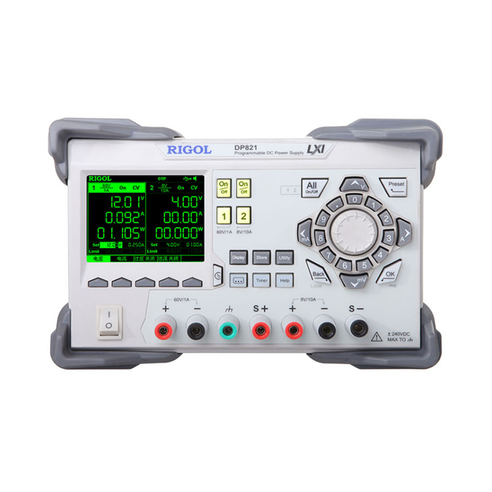 RIGOL DP821  2채널 DC파워서플라이 8V,10A or 60V,1A, 140W DC전원공급기